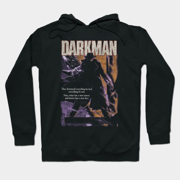 Darkman, sam raimi, horror, thriller Hoodie by StayTruePonyboy